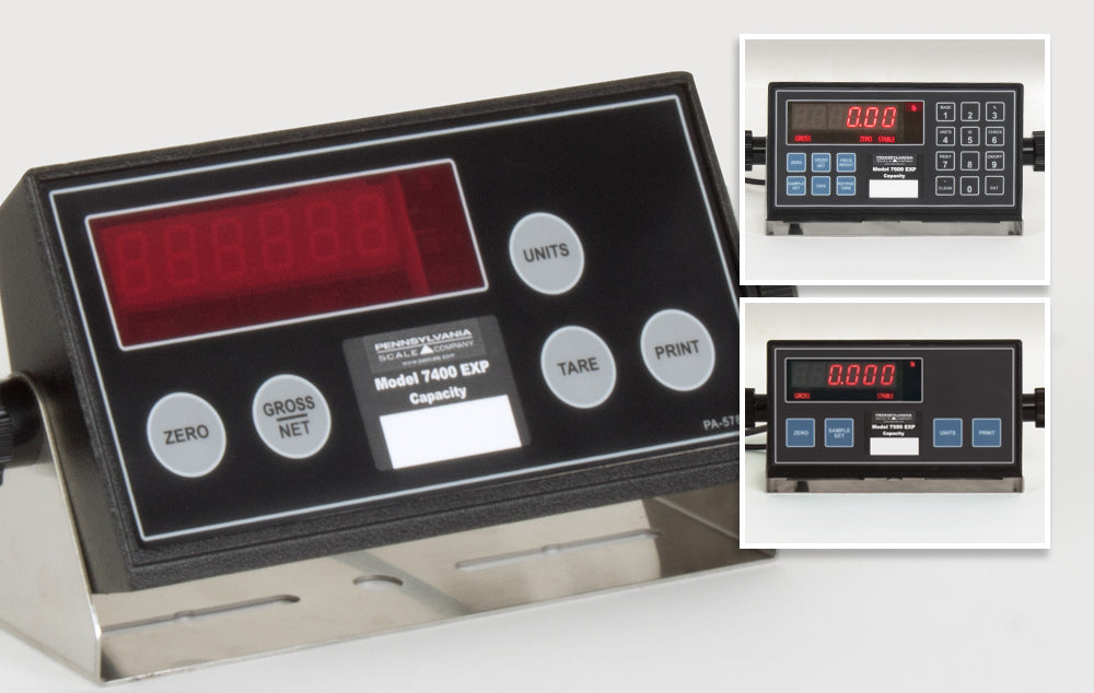 Pennsylvania Scale Co 7400, 7500 & 7600 EXP Series Indicators